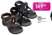 Wild Mens Adventure Sandals (Size 6-11) - Per Pair
