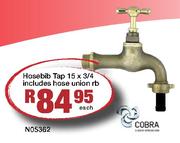 Cobra Hosebib Tap 15 x 3/4 (N05362)-Each