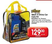 Shield Car Care Wash N Shine Car Care Kit