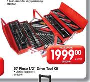 57 Piece 1/2" Drive Tool Kit