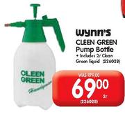 Wynn's Cleen Green Pump Bottle-2Ltr