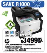 HP LaserJet CM1415fnw Colour Wireless Multifunction Printer