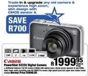Canon Powershot SX220 Digital Camera