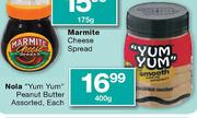 Nola "Yum Yum" Peanut Butter Assorted-400g Each