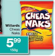Willards Cheas Naks-150g