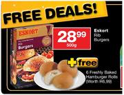 Eskort Rib Burgers-500g