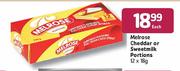 Merlose Cheddar or Sweetmilk Portions-12 x 18g Each