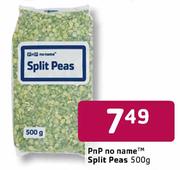 PnP No Name Split Peas-500g