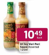 All Joy Veri Peri Sauce Assorted-125ml Each