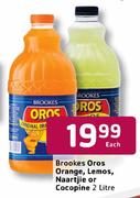 Brookes Oros Orange, Lemos, Naartjie Or Cocopine-2l Each