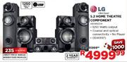 LG 5.2 Home Theatre Component