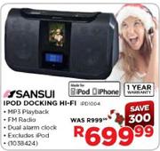 Sansui Ipod Docking Hi-Fi