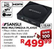 Sansui Mini Multimedia Player