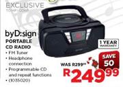 ByD:sign Portable CD Radio