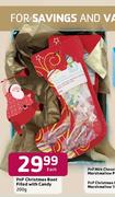 PnP Christmas Boot Filled With Candy-200g Each