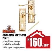Georgian Strength Plate-Per Pair