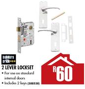 2 Lever Lock Set