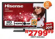 Hisense HD Ready LED TV (32W12)-32"