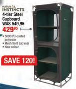 Natural Instincts 4-Tier Steel Cupboard