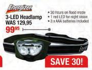 Energizer 3-LED Headlamp