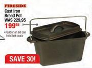 Fireside Cast Iron Bread Pot