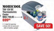 Mobicool T08 12V DC Thermoelectric Cooler - 8 Ltr