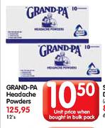 Grand-Pa Headache Powders-Each