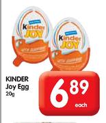 Kinder Joy Egg-20g Each