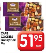 Cape Cookies Luxury Box-1kg Each