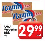 Rama Margarine Brick-1kg Each
