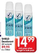 Shield Deodorant-6x150ml 