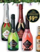 Jc Le Roux La Fleurette,Le Domaine, La Chanson Or Sauvignon Blanc-750ml Each