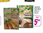 Knorr Roast Meat Gravy Or Sauces-36g Each