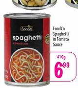 Foodco Spaghetti In Tomato Sauce-410g
