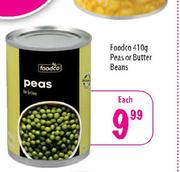 Foodco Peas-410g Each
