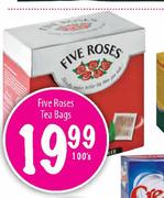 Five Roses Tea Bags-100's
