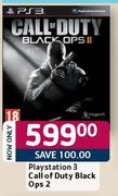 Playstation 3 Call Of Duty Black Ops 2