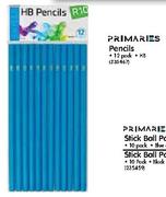 Primaries HB Pencils-12 Pack Each