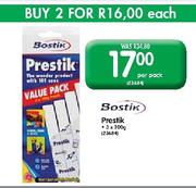 Sostik Prestik-3x100g Per Pack