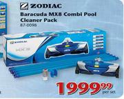 Zodiac Baracuda MX8 Combi Pool Cleaner Pack - Per Set