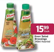 Knorr Salad Dressing Assorted-340ml Each