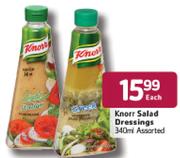 Knorr Salad Dressings Assorted-340ml Each