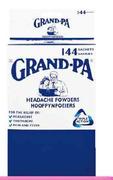 Grand Pa Headache Powder(Single)-144x5.8gm