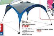 Natural Instincts Octagon Gazebo - 4.2x4.2m