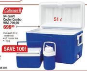 Coleman 54-quart Cooler Combo - 51 Ltr