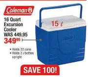 Coleman 16 Quart Excursion Cooler - 15 Ltr