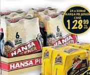 Hansa Pilsener Case-24x330ml Per Case