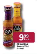 All Gold Hot Sauces Assorted-125ml Each