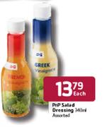 Pnp Salad Dressing Assorted-340ml Each