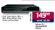 Sahara 5.1 Channel DVD Player